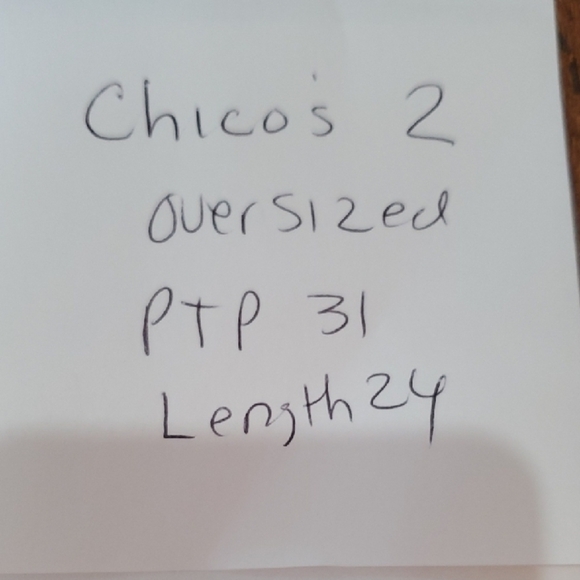 Chico's White Blouse with Pink Embroidery - Picture 13 of 13